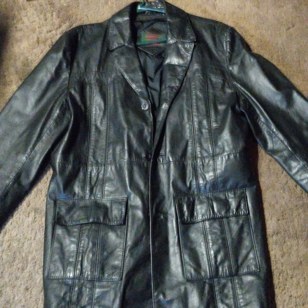 Leather jacket